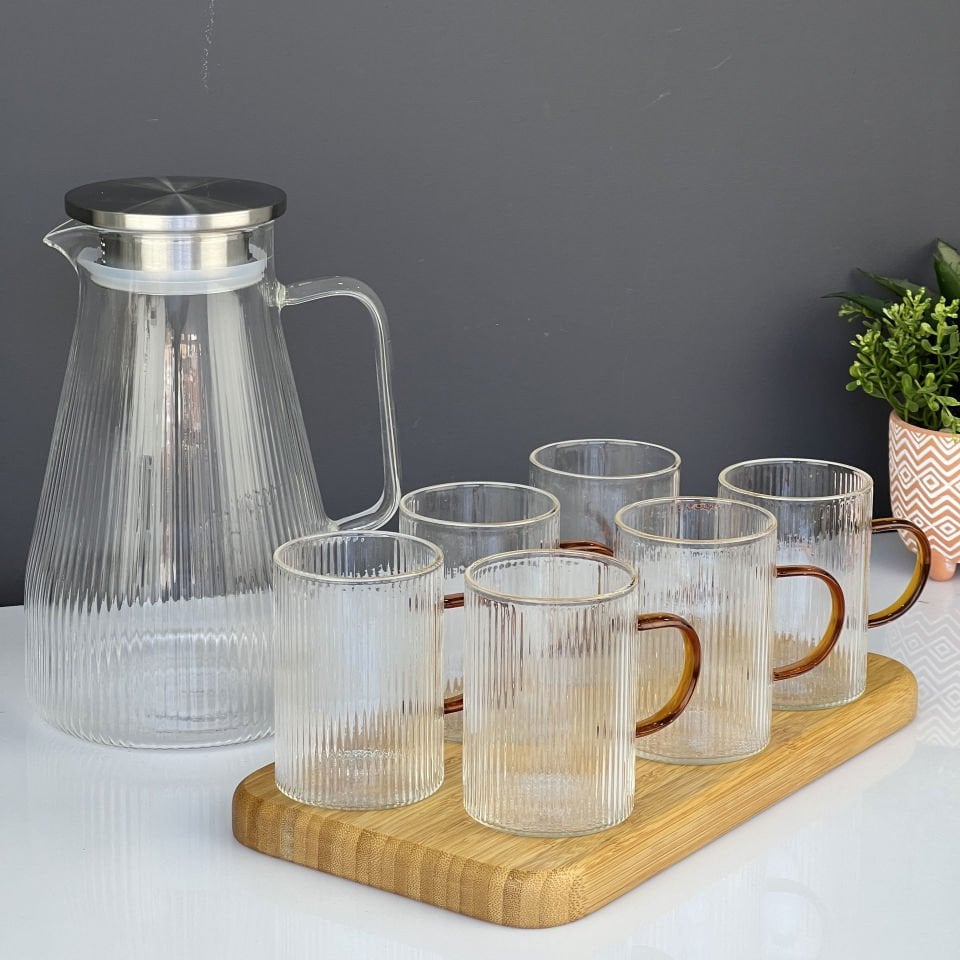 Lüx Milano 7 Parça Sürahi Takımı Trnc