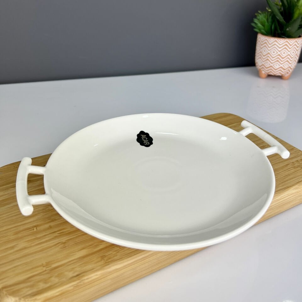 Lüx Porselen Aria Collection Kulplu Servis 23 Cm