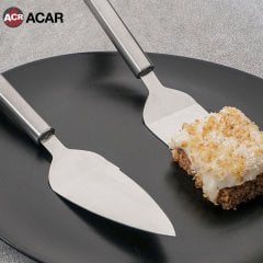 Lüx Metal İnox Yan Tarafı Kesici Özellikli Spatula