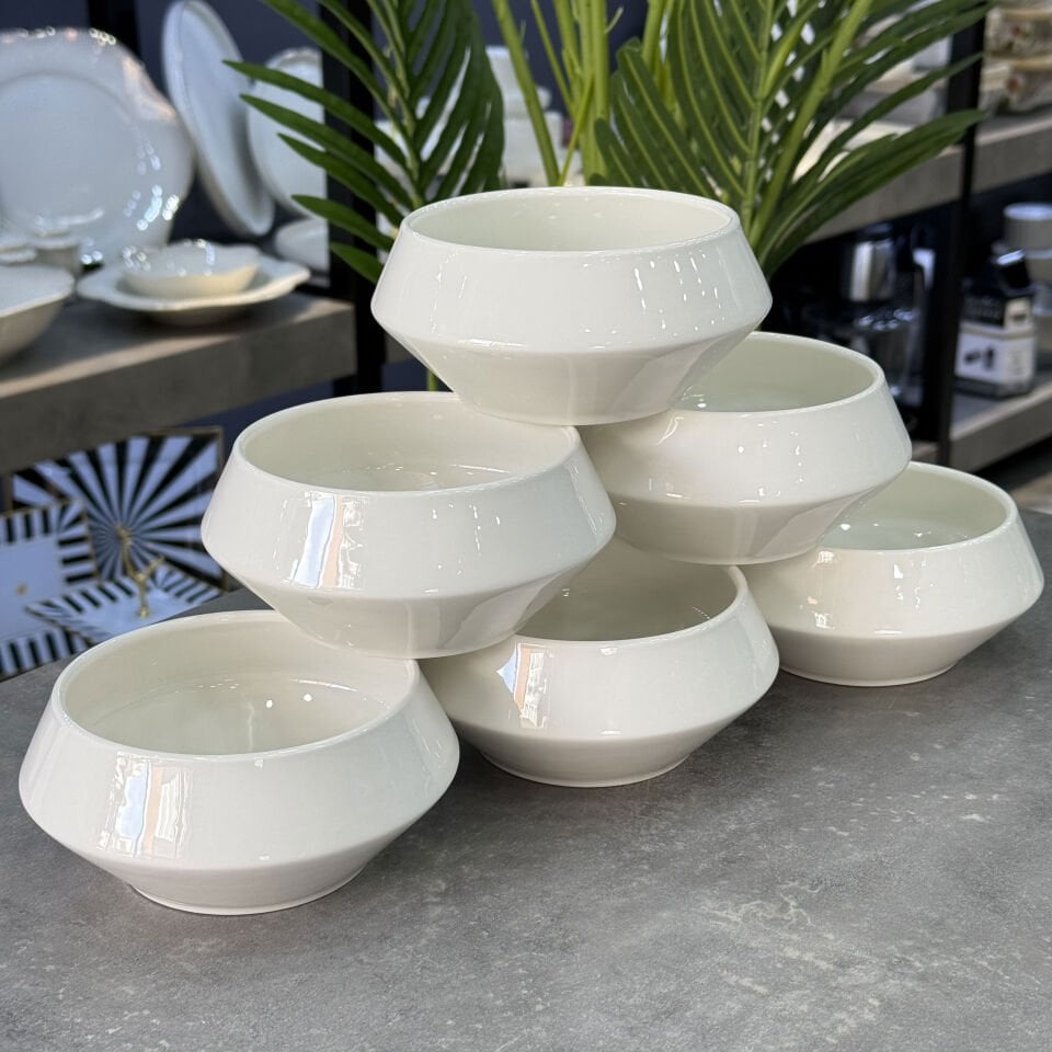 Rumi Koleksiyon Porselen 6 Lı Kase 14 Cm