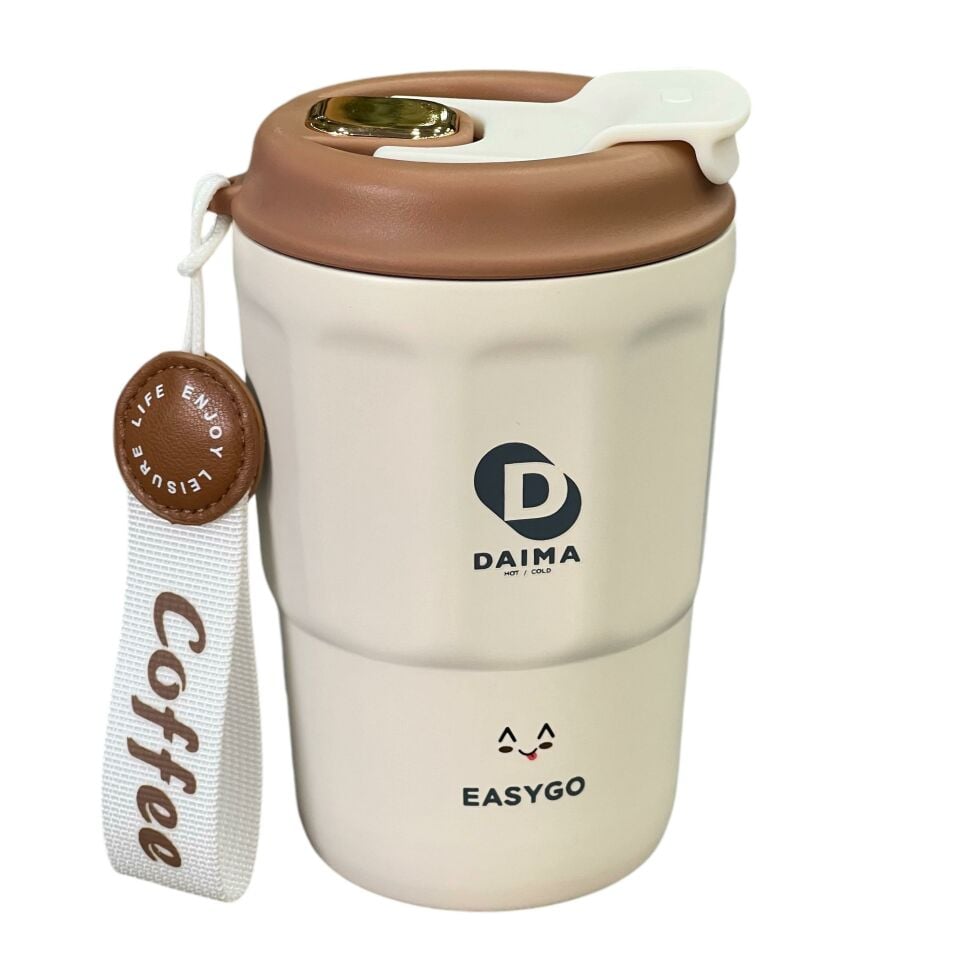 Daima Easy Go 380 ML Krem Termos