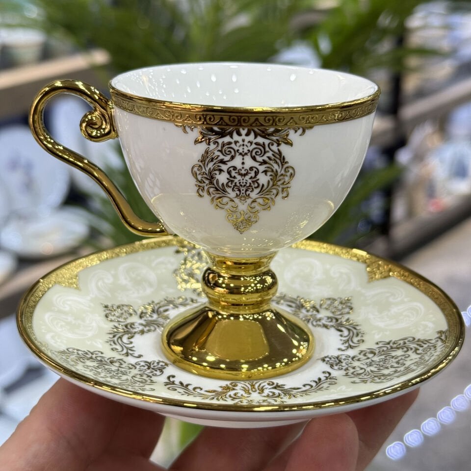 Lüx Porselen 6 Lı Bellandi Fincan Takımı