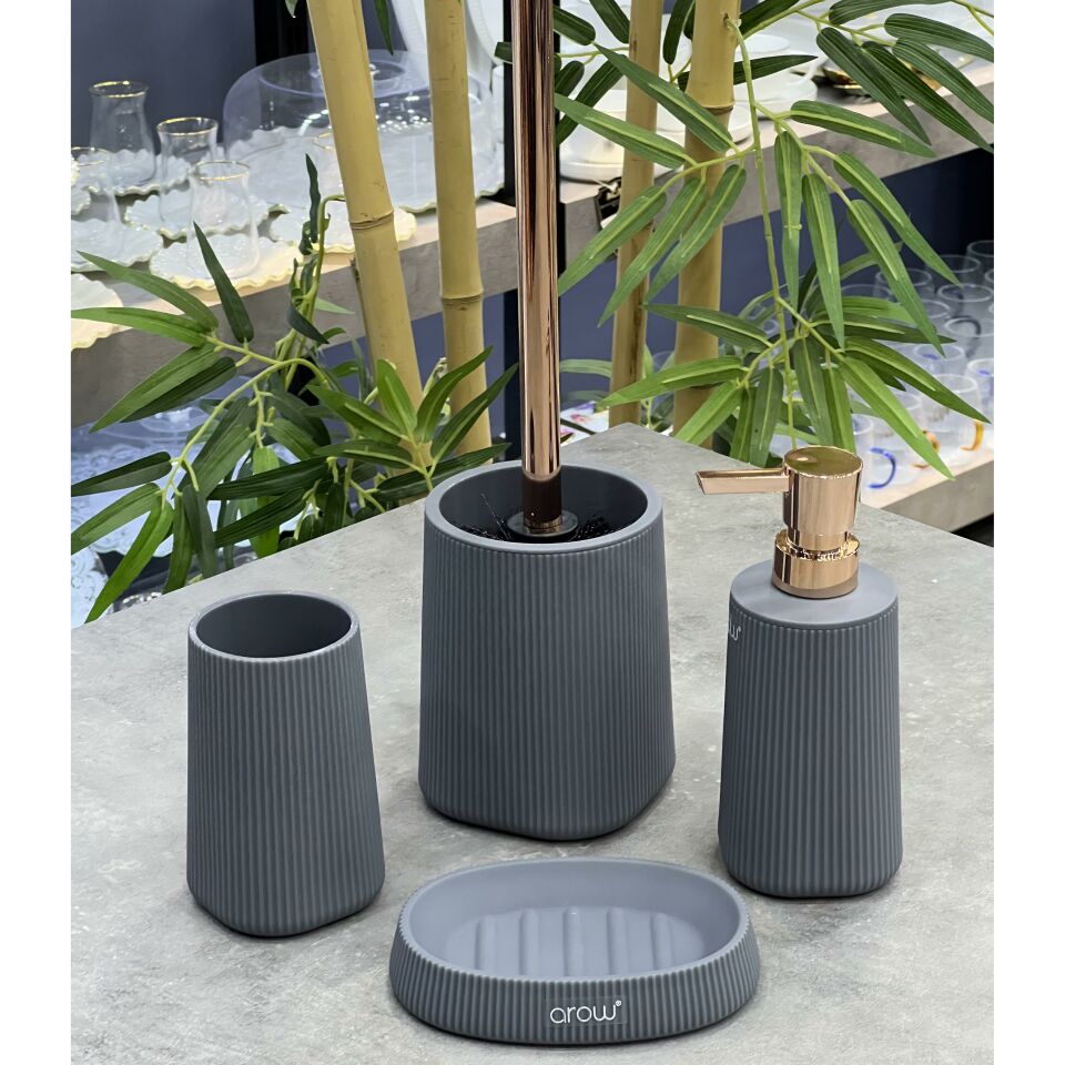 Seri Sonu 014 Lüx Akrilik 4 Lü Banyo Seti