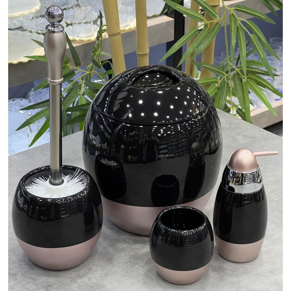 Seri Sonu 026 Stonware 4 Lü Lüx Banyo Seti