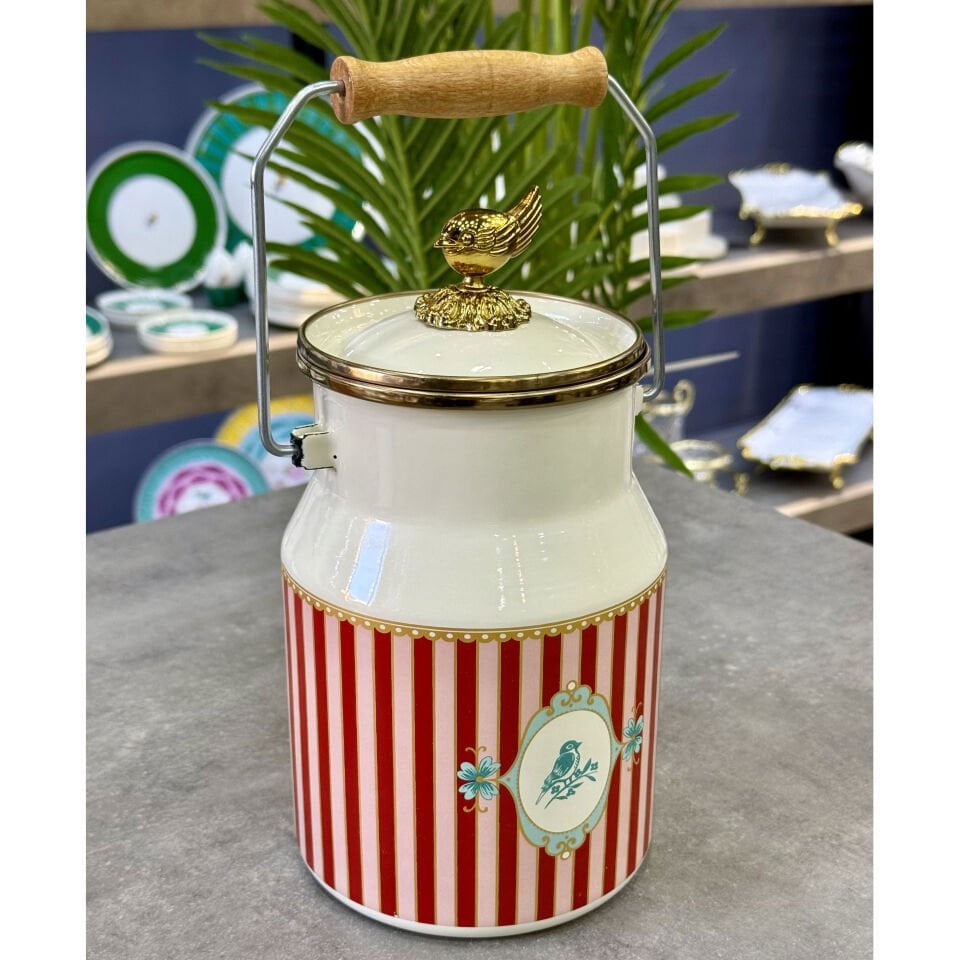 Bellisima Emaye Otantik Bakraç 3 Litre
