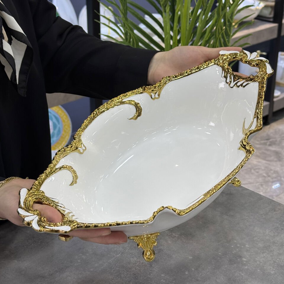 Enwina Oval Derin Porselen Servis