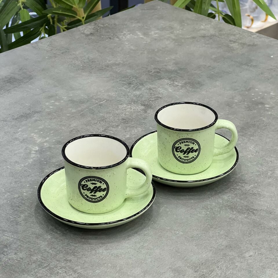 Seri Sonu 080 STONWARE 2 Li Fincan Takımı