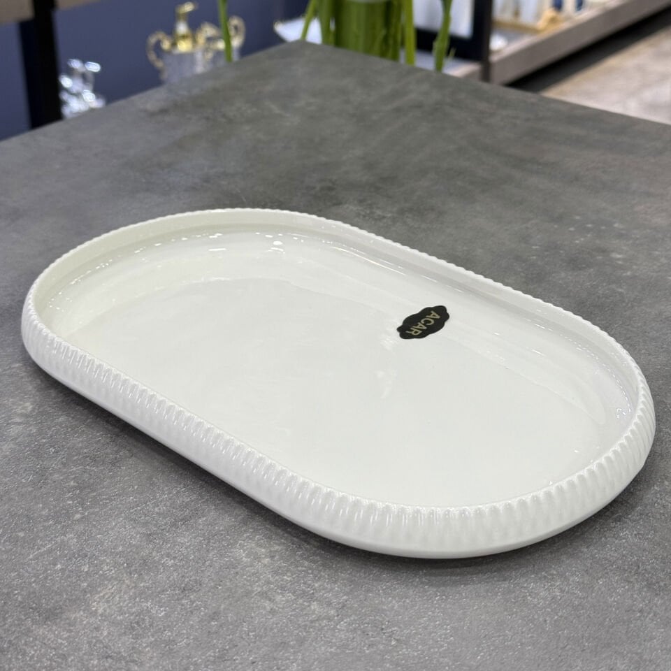 Bianco Line Oval Tabak 26.8 x 16