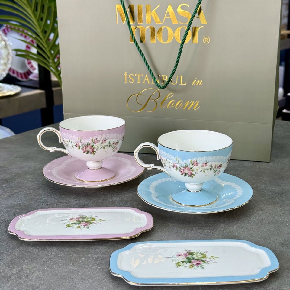 Rose Charm 2li Çay Fincanı Set 6prç 220cc P367.105737