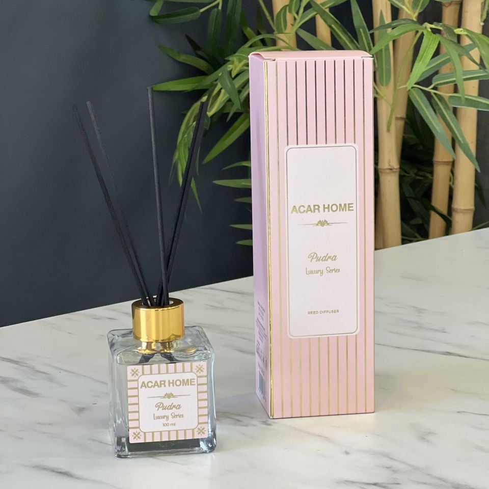 Pudra 100 ML Cam Vazolu Oda ve Kumaş Kokusu