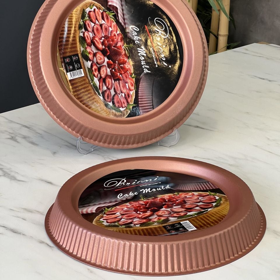 Diamond Bronz Tart Kalıbı 31 cm çapında