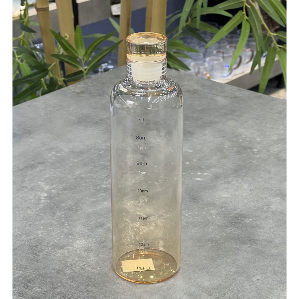 Lüx Detoks Cam Turuncu Matara 500 Ml