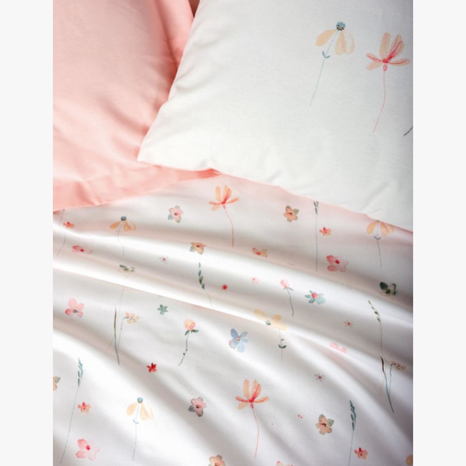Sweet Çift Kişilik Pike Takımı Calme Pembe