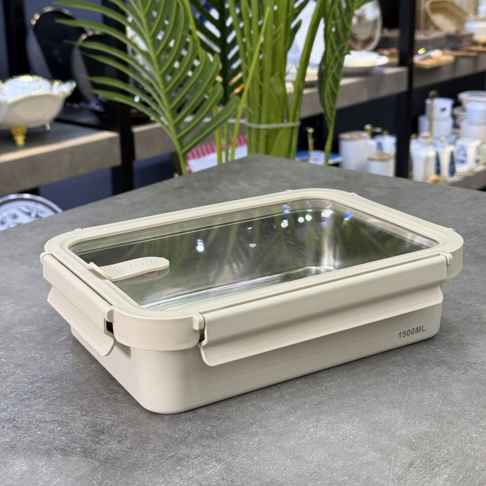 Steelock Çelik Saklama Kabı 1500 Ml