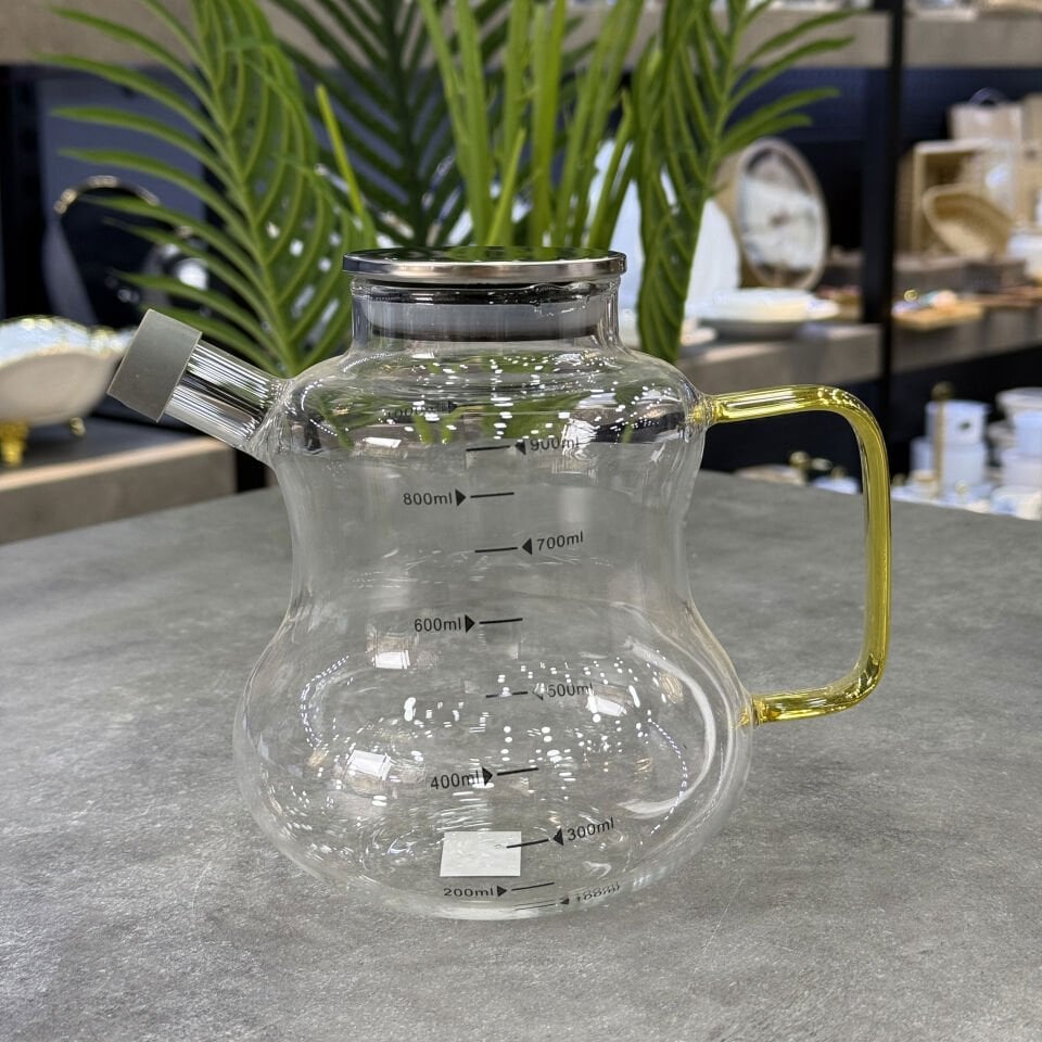 Lüx Borosilikat Cam Yağlık 1000 ML