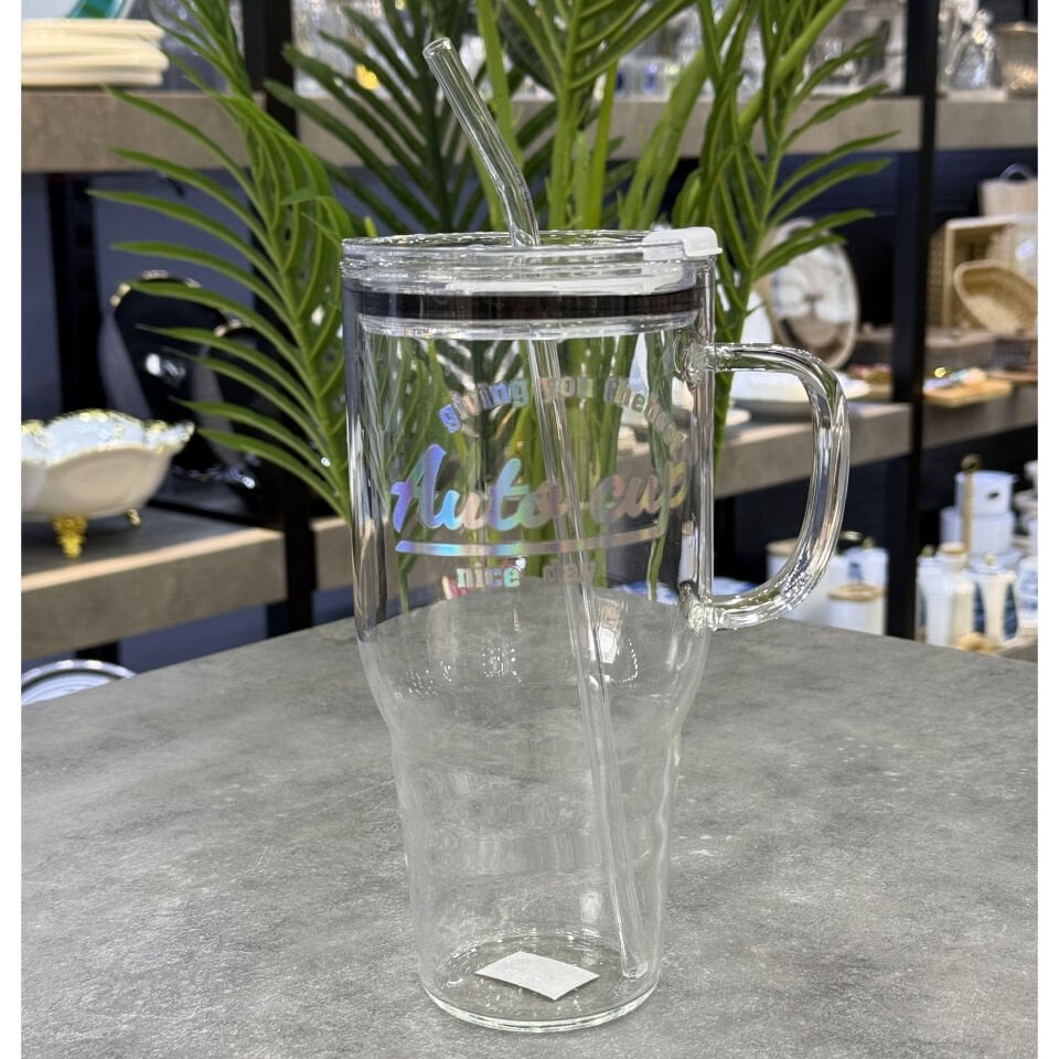1200 ML Cam Retro Bardak