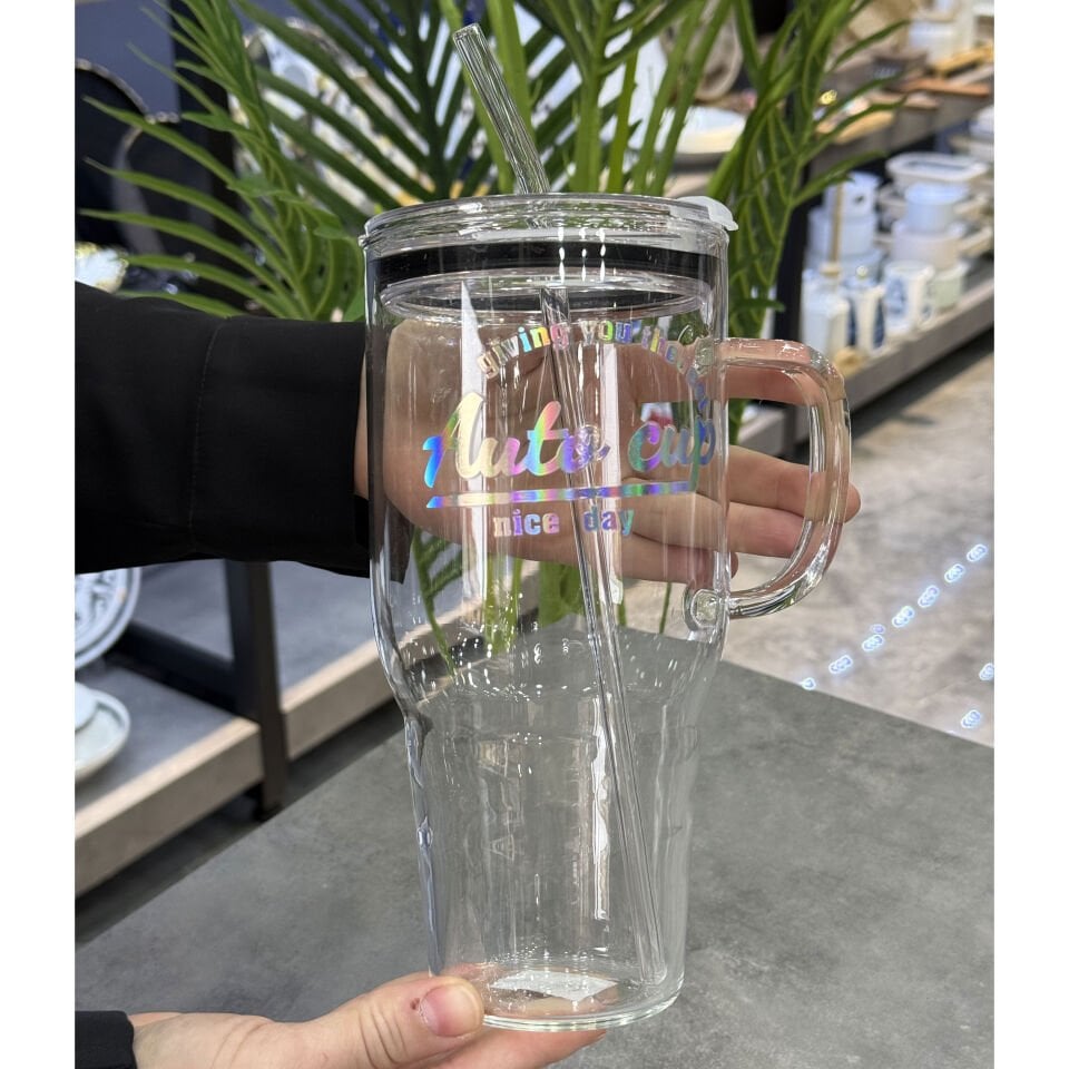 1200 ML Cam Retro Bardak
