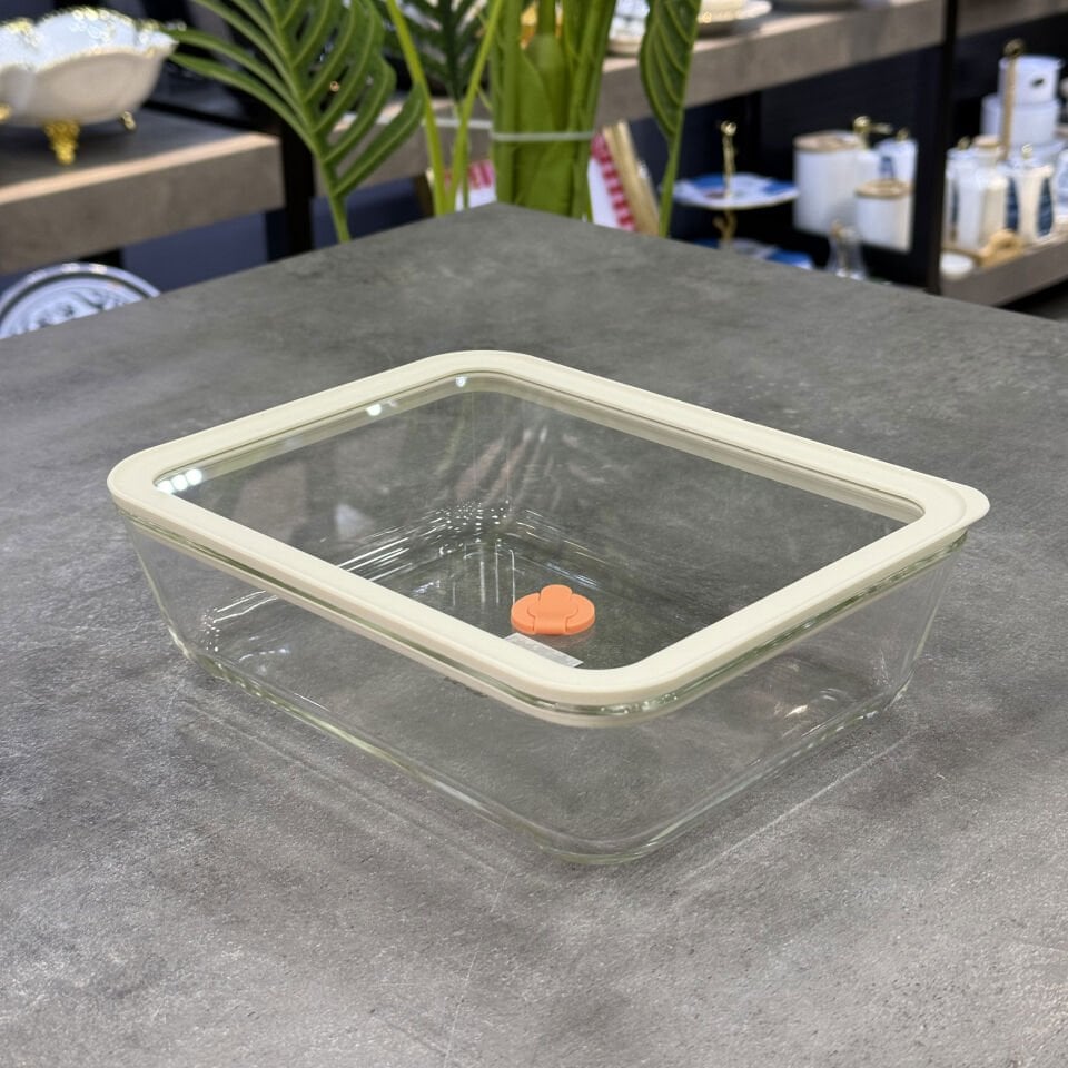 Maxwell Borosilikat Cam Vakumlu Saklama Kabı 700 ML