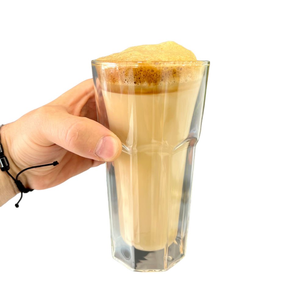 Lüx Brorosilikat Cam Cidarlı 6 Lı 350 ML Büyük Bardak