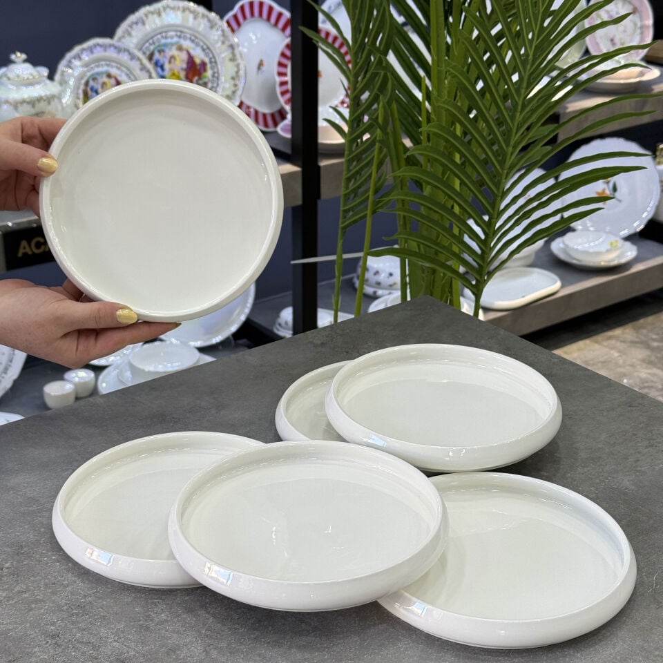 Seri Sonu Bianco Perla 20 Cm 6 Lı Tabak
