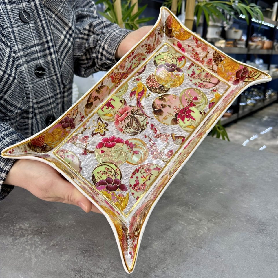 Dream Seri Lüx Porselen Derin Servis Tabağı Hndl