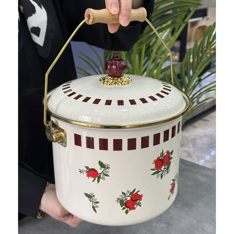 Lüx Emaye 5,4 Litre Bakraç 22,5 Cm Nuances