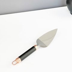 Lüx Metal Siyah Bronz Keskili Çok Amaçlı Spatula