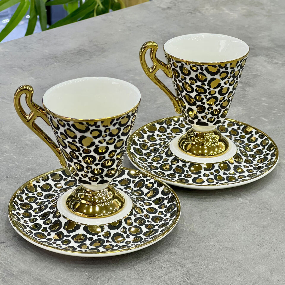 Taliana 2 Li Porselen Fincan Takımı Beyaz