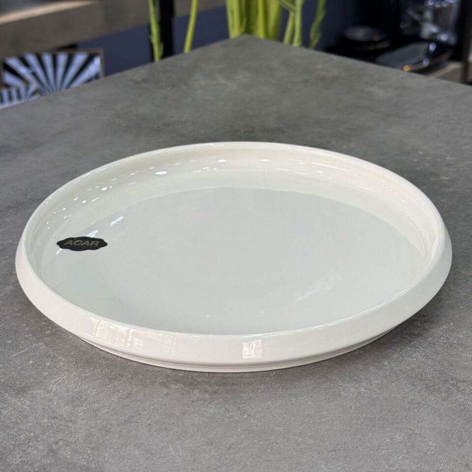 Rumi Koleksiyon Porselen Pasta Tabak 23,5 Cm