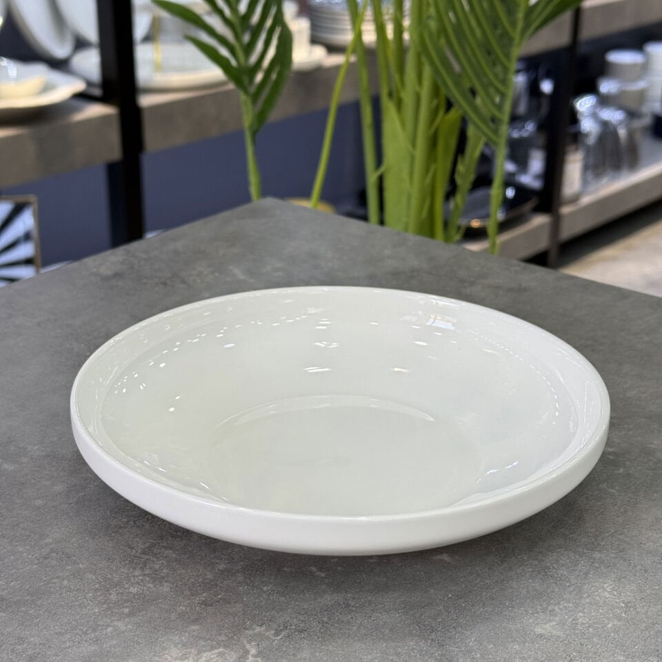 Rumi Koleksiyon Porselen Yemek Tabak 21 Cm