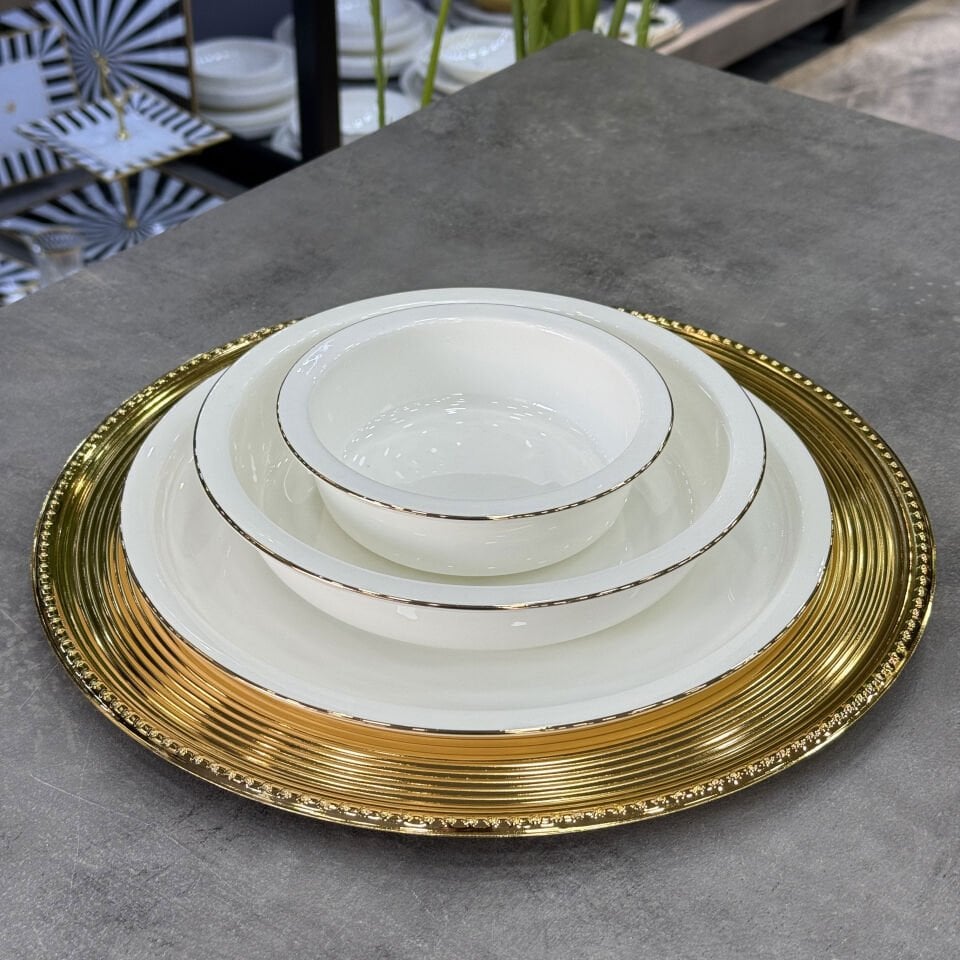 Lüx Metal Arow Gold Renk 33 Cm Supla (Adet Olarak Satılmaktadır)