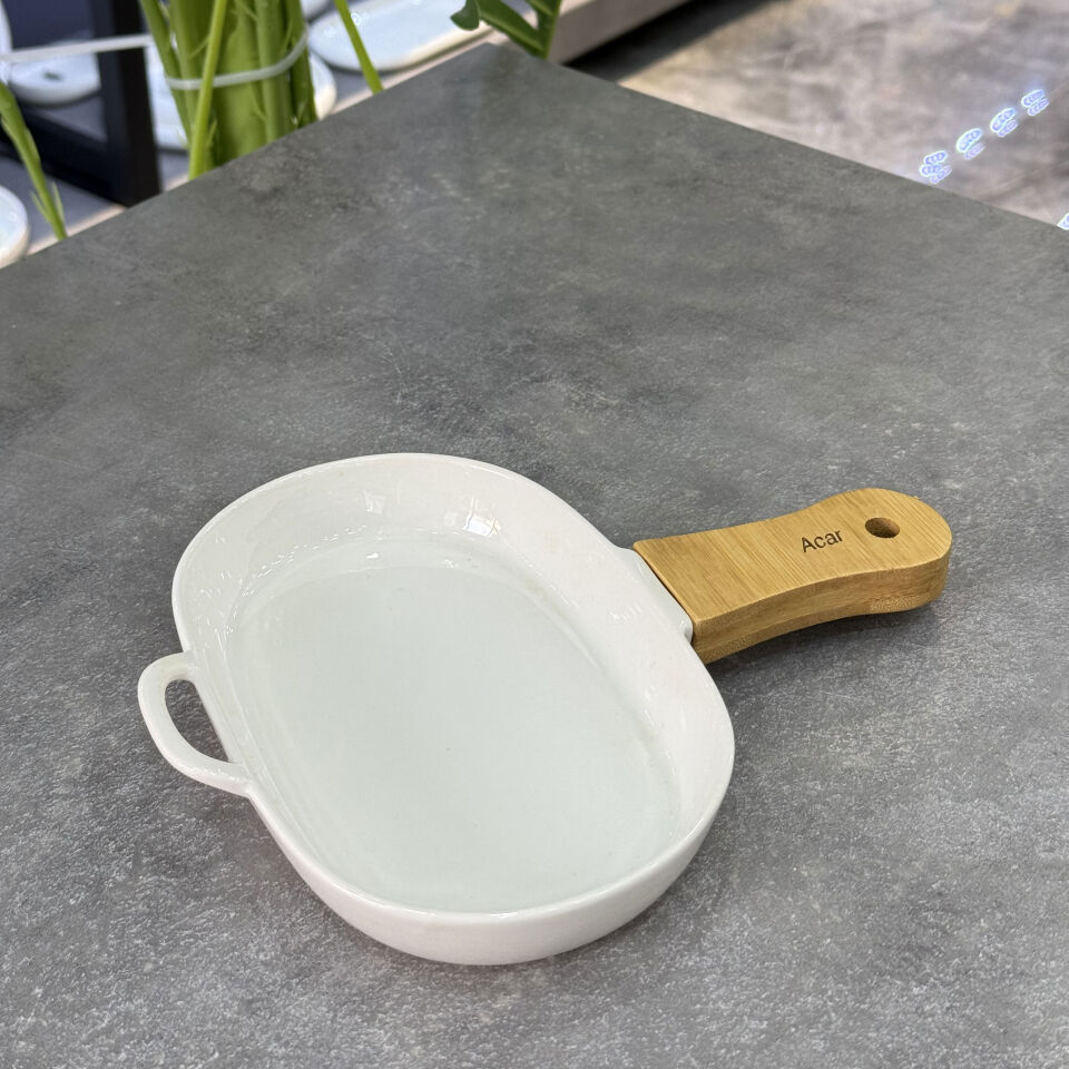 Seri Sonu 0503 Bambu Kulplu Porselen Servis