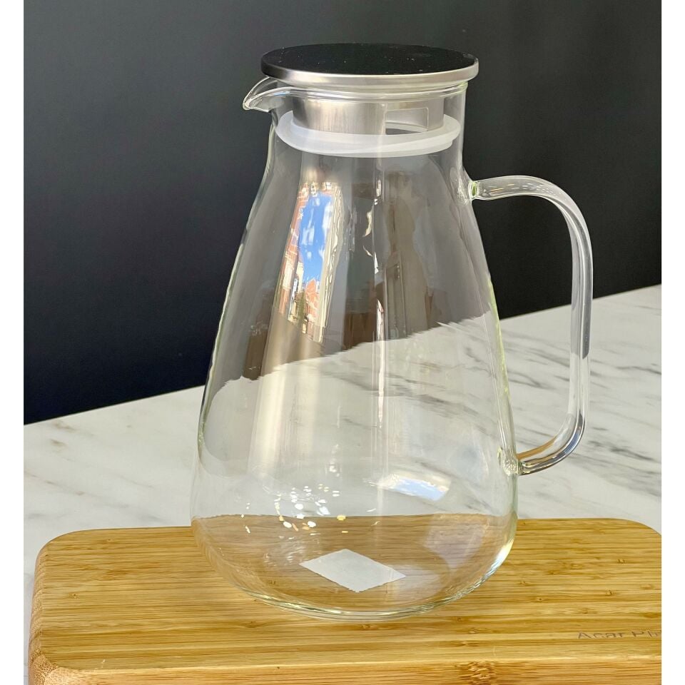 Borosilikat Cam İndigo Collection Cam Sürahi 1800 Ml
