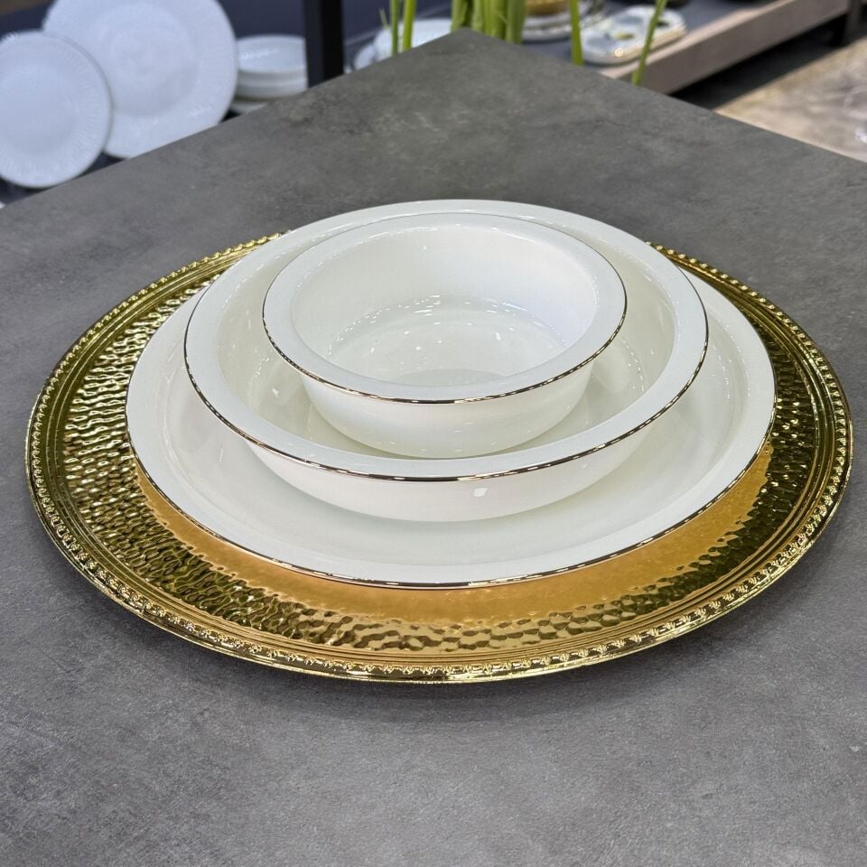 Lüx Metal Arow Gold Renk 33 Cm Supla (Adet Olarak Satılmaktadır)