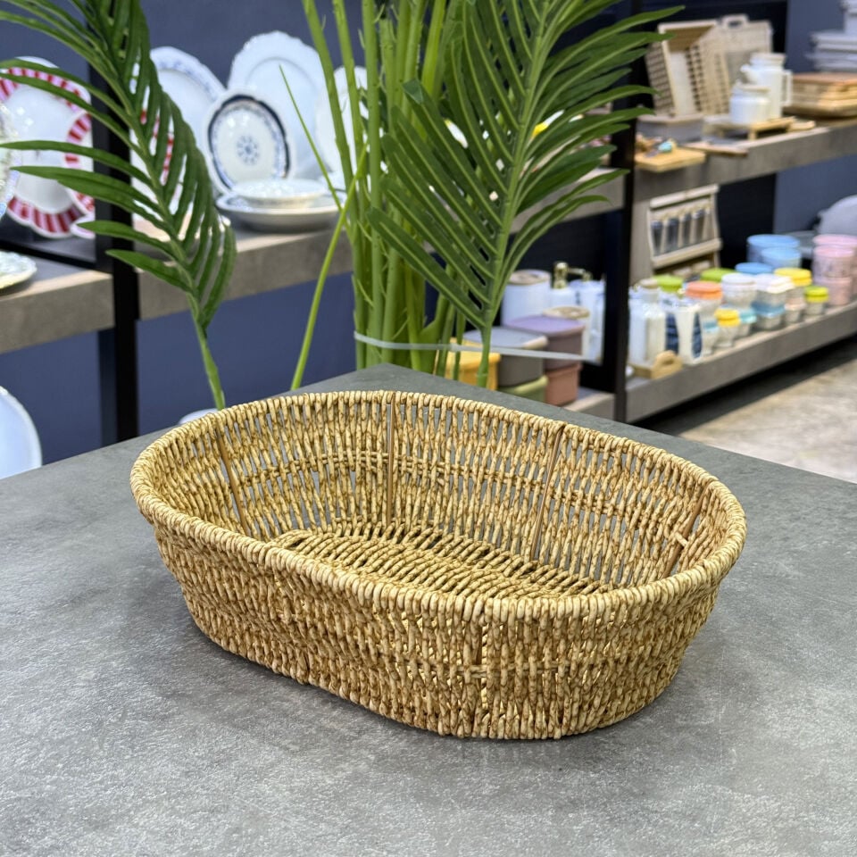 Seri Sonu Lüx Rattan Oval Ekmeklik