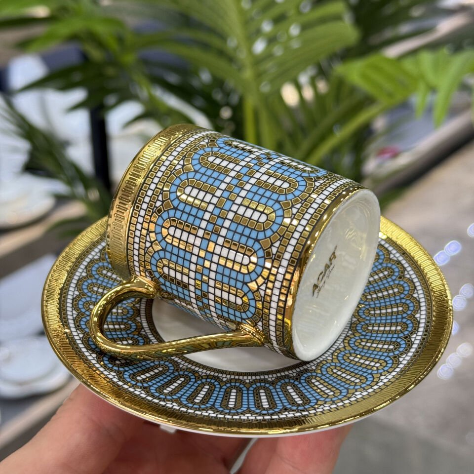 Lisette Lüx Porselen 6 Lı Fincan Takımı