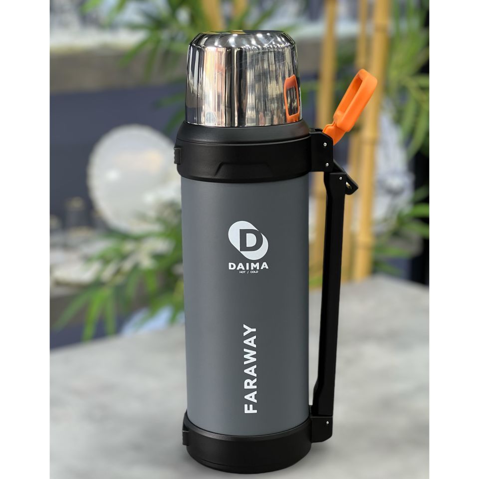 Daima Faraway 2500 ML Gri Termos
