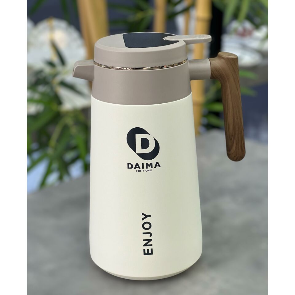 Daima Enjoy 1680 ML Krem Termos