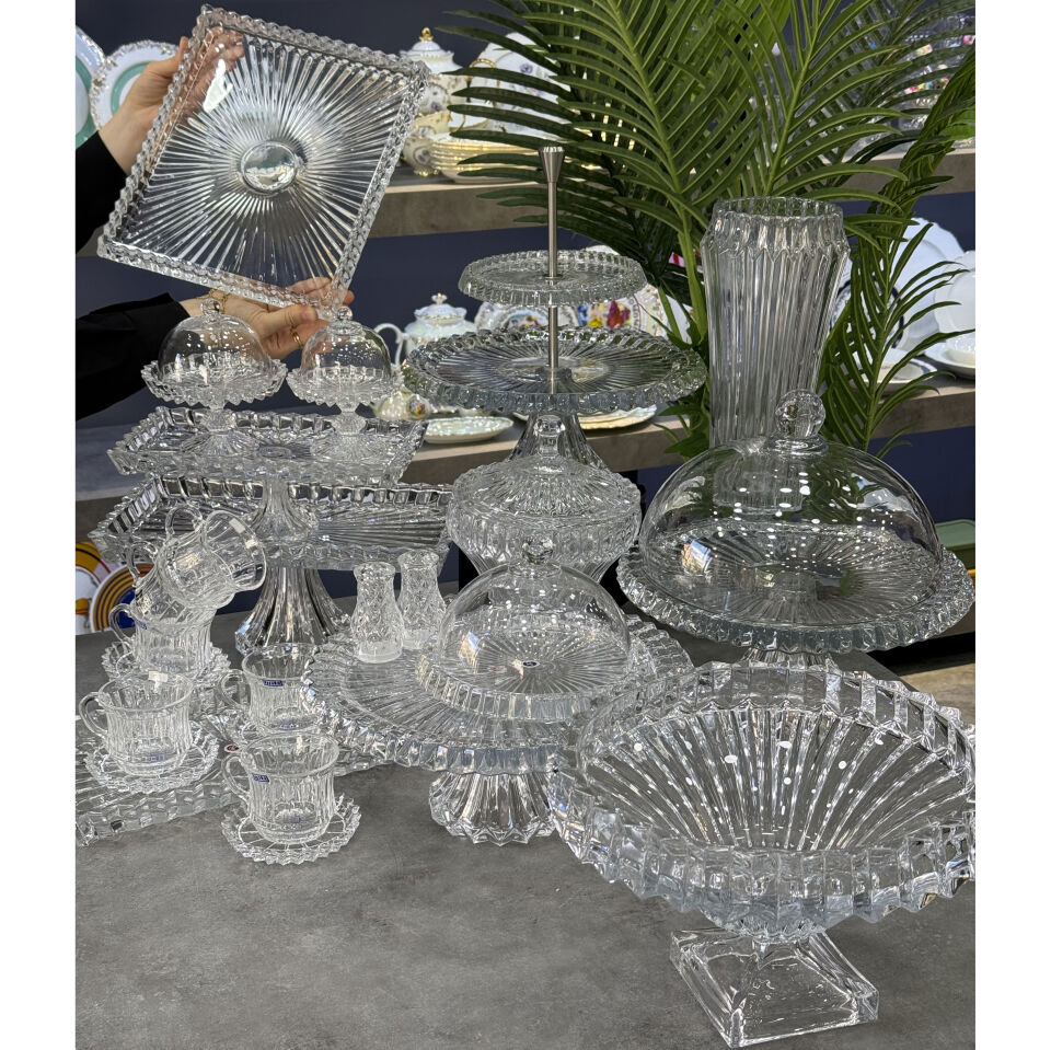 Lüx Fine Kristal Cam 27 Parça Premium Set