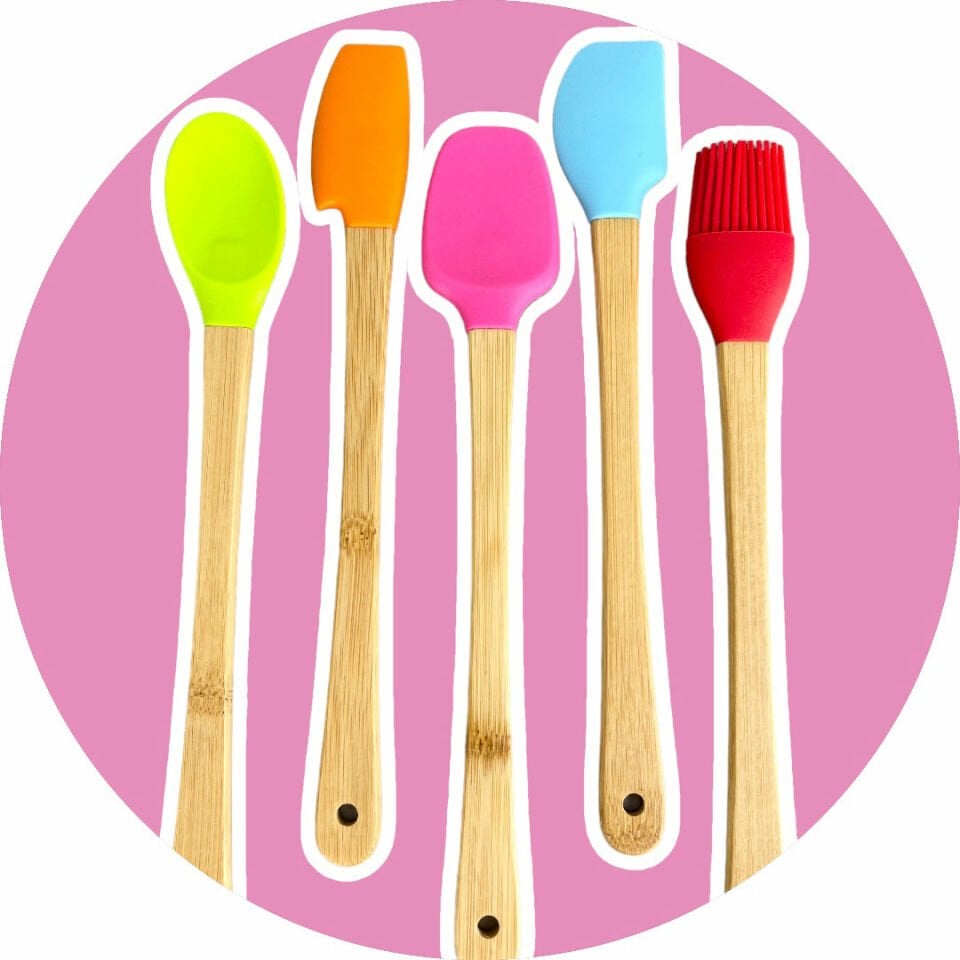 Bella 5 Li Mini Bambu Spatula Seti