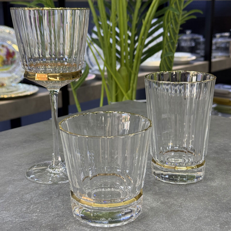 D'arques Paris Kristal Massarr 18 Parça Su Takımı