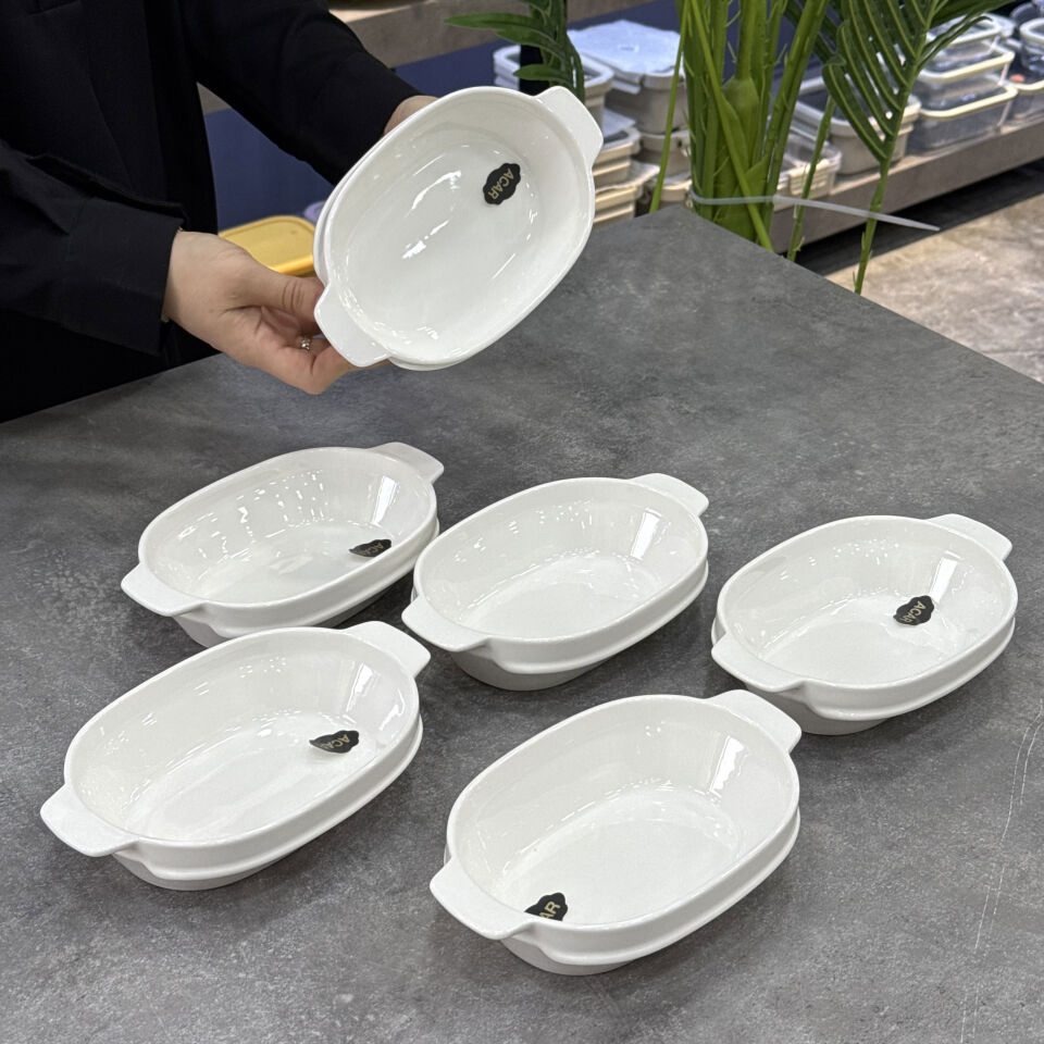 Porselen 6 Lı Fırın Kabı Çok Amaçlı 20 Cm Derin Kase