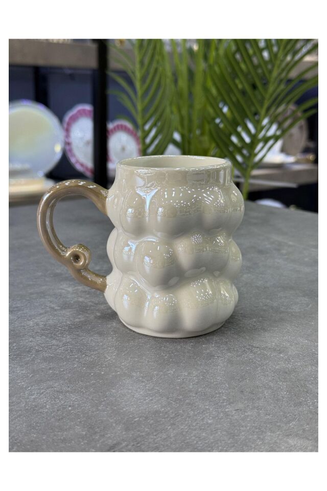 İncili Pearl Porselen 330 ML Kupa