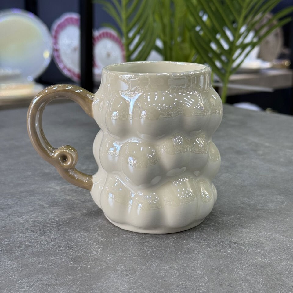 İncili Pearl Porselen 330 ML Kupa