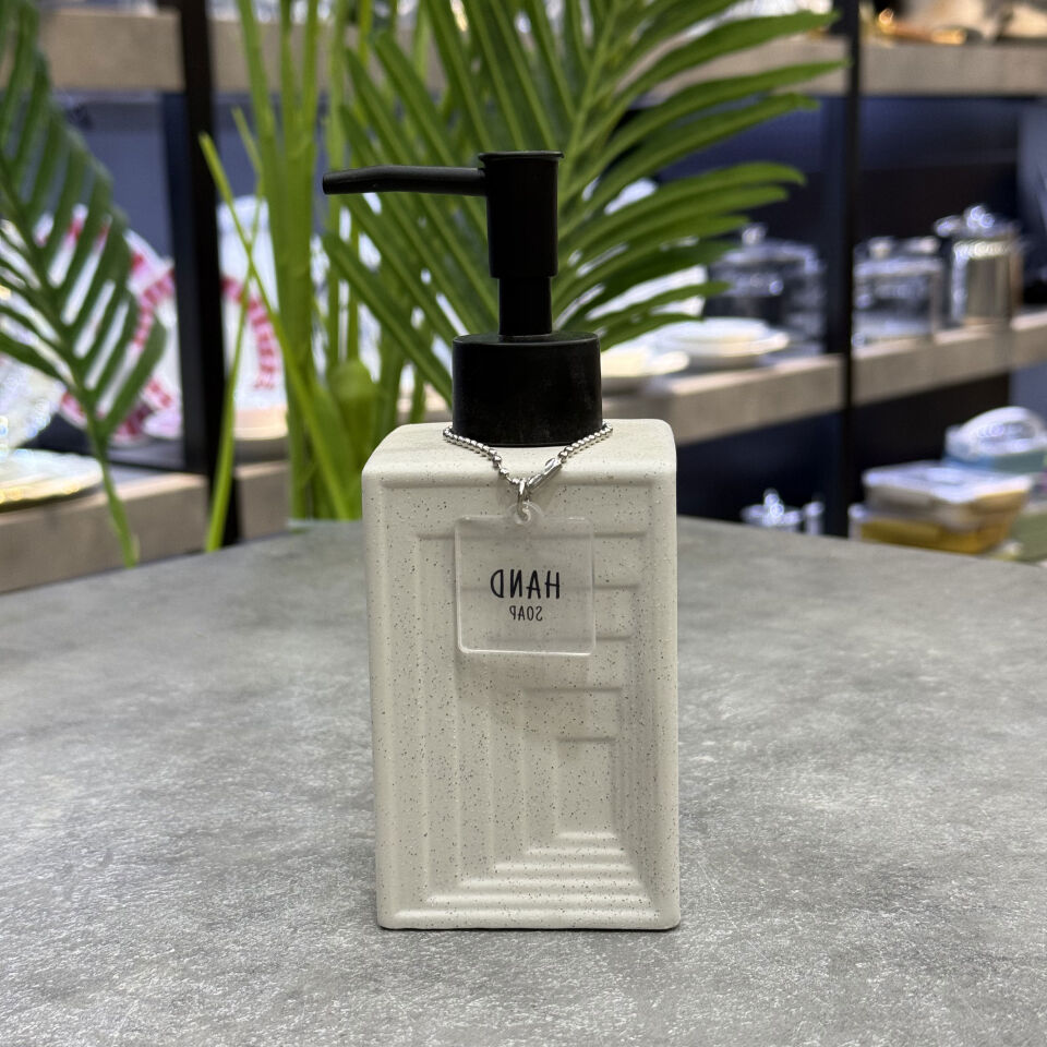Rory Dekoratif Sıvı Sabunluk SIYAH