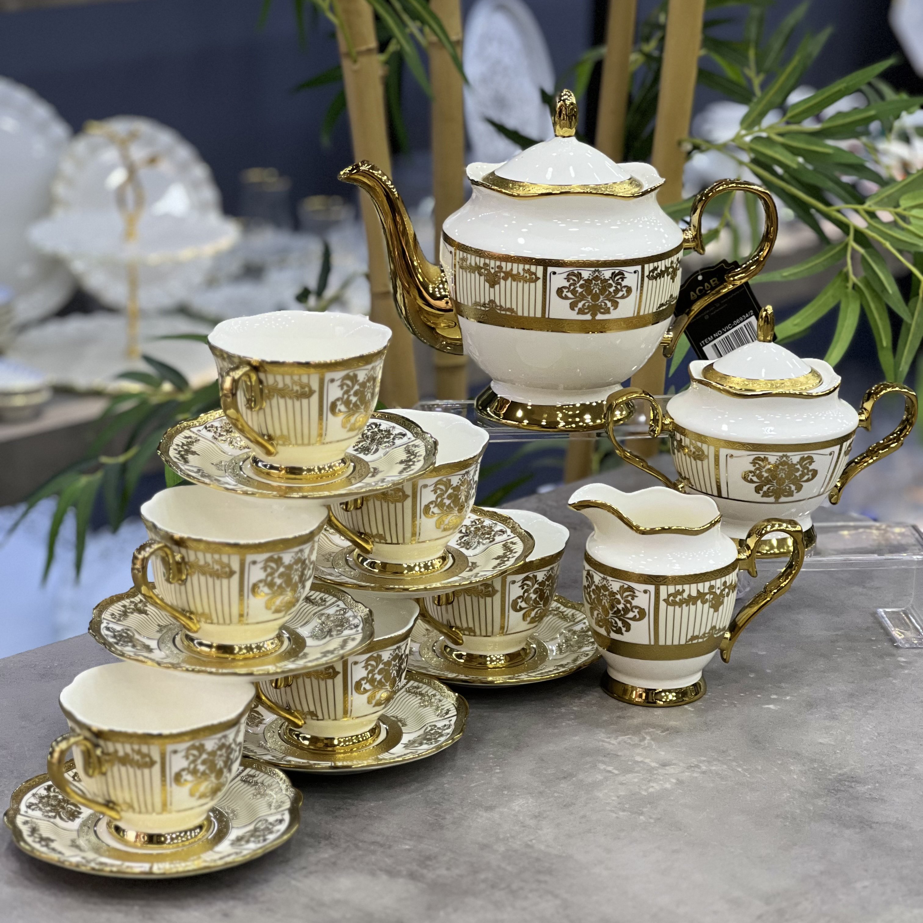 Queen Victory Belladonna 15 Parça İngiiz Çay Seti - Yeni Ürünler
