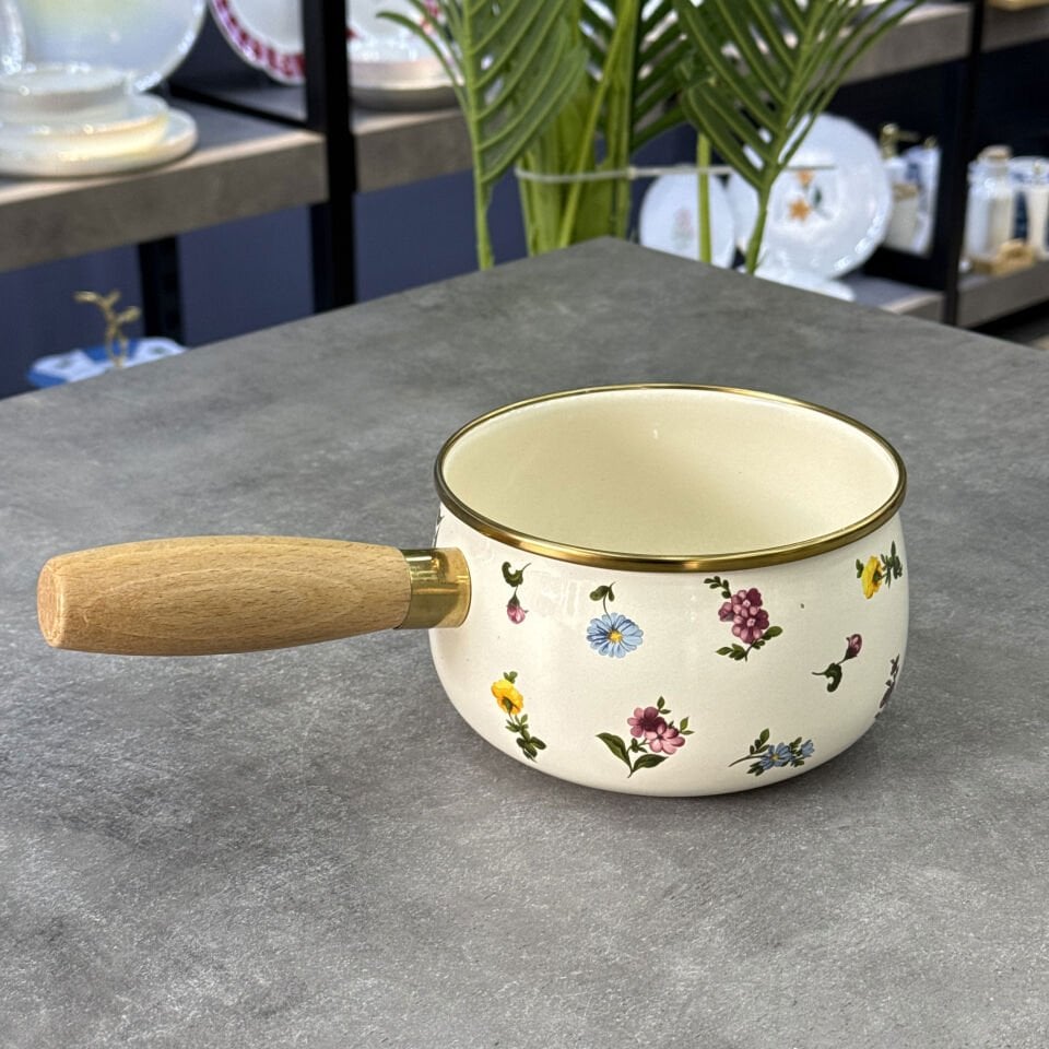 Petit Fleur 14 Cm Emaye Koçero