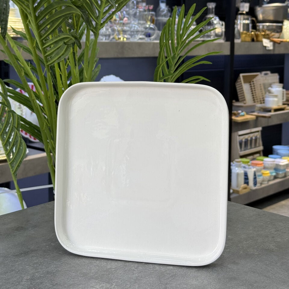Seri Sonu 224 23X23 Cm Porselen Elle Tek Servis