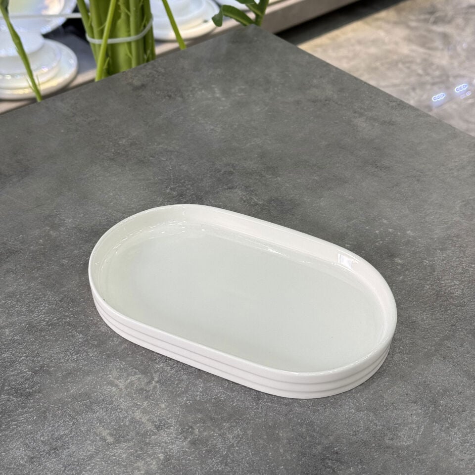 Seri Sonu 234 20X12 Cm Porselen Oval Servis
