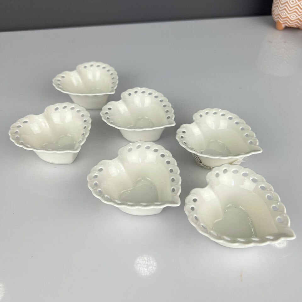 Seri Sonu 237 6 Lı Porselen Mini Sosluk Takımı